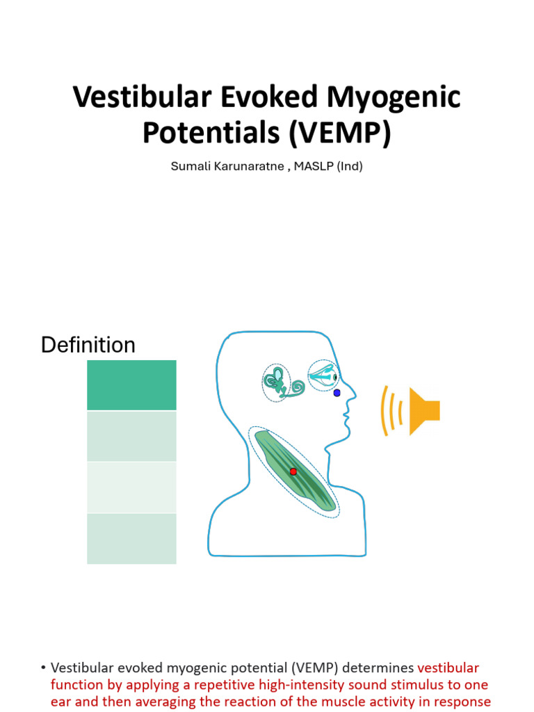 VEMP | PDF | Vestibular System | Ear