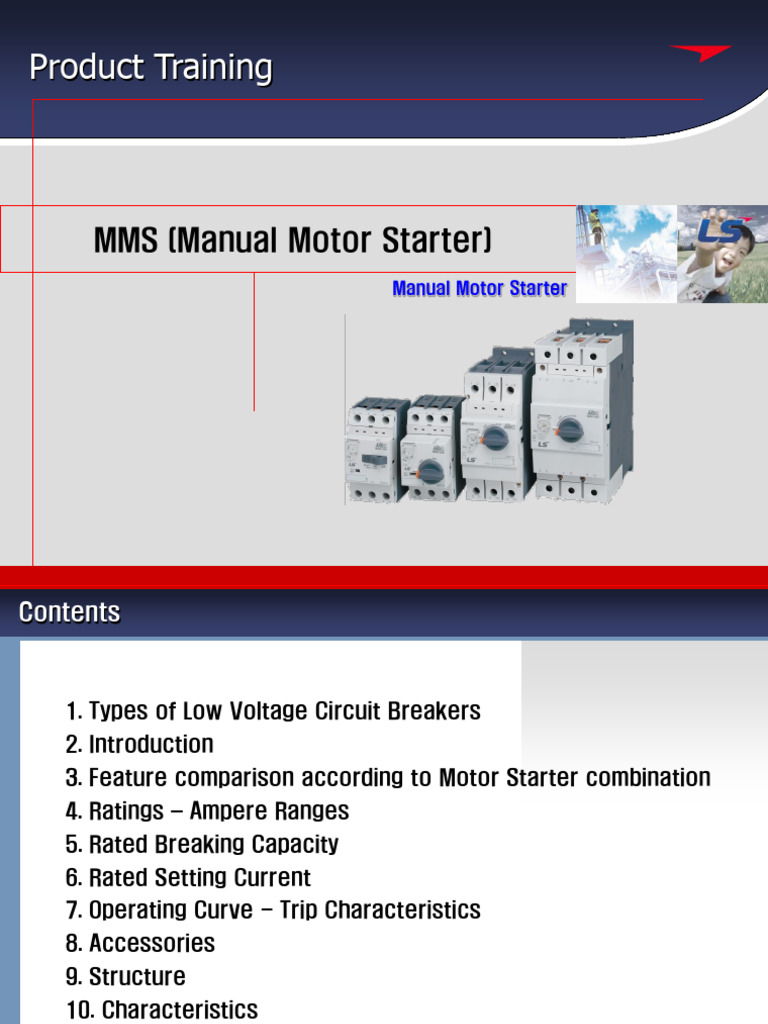 Manual Motor Starter 1.Presentation MMS New 2007 | PDF | Electrical ...