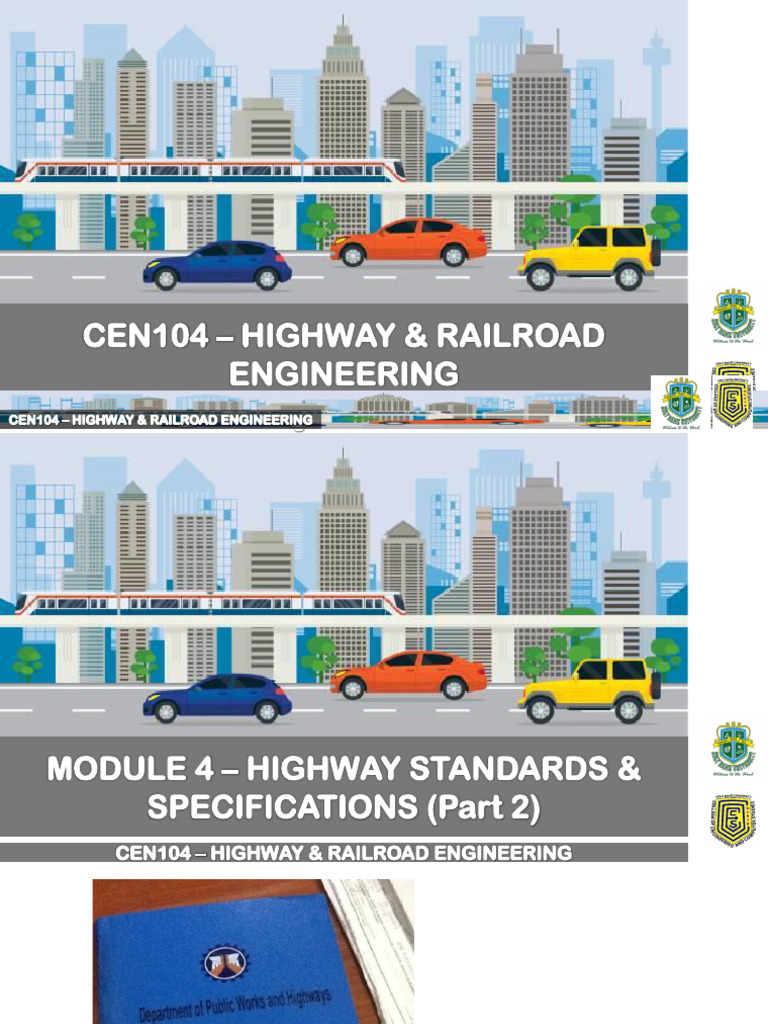 Highway and Railroad Engineering Standards | PDF | Concrete | Road Surface