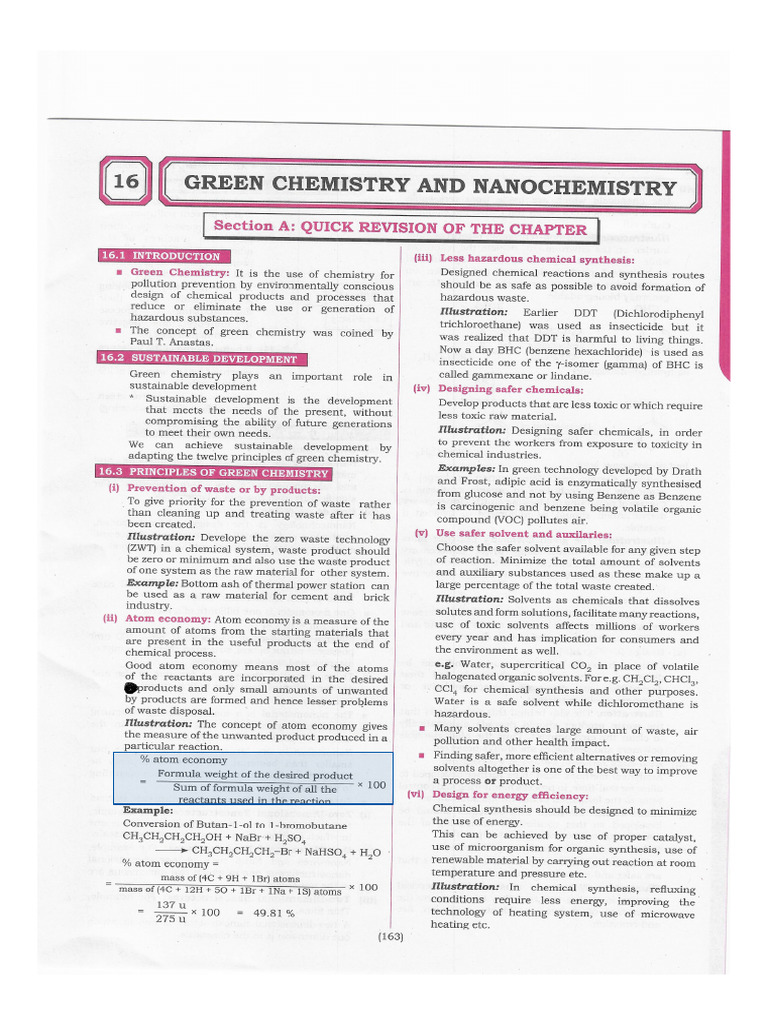 Green Chemistry | PDF