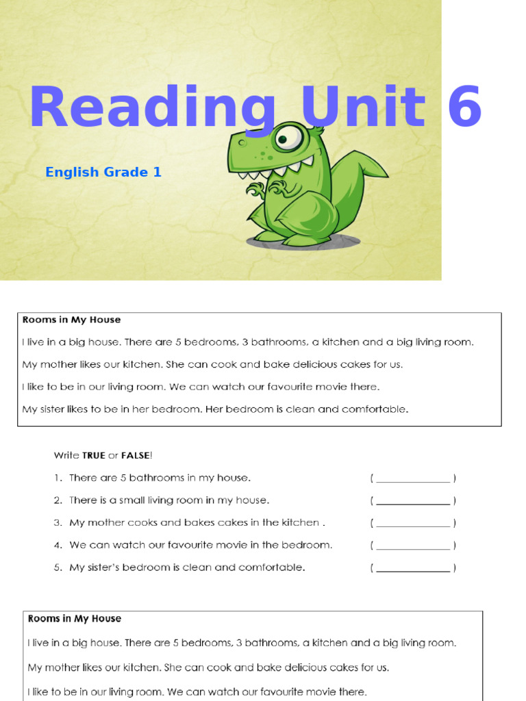 UNIT 6 READING (1) | PDF