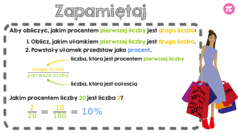 Jakim Procentem Jeden Liczby Jest Druga Mat00335 Obliczanie Jakim Procentem Jednej Liczby Jest Druga Liczba | PDF