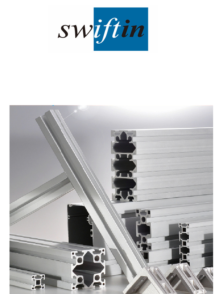 Aluminum Profiles and Accessories Guide | PDF | Nut (Hardware) | Screw
