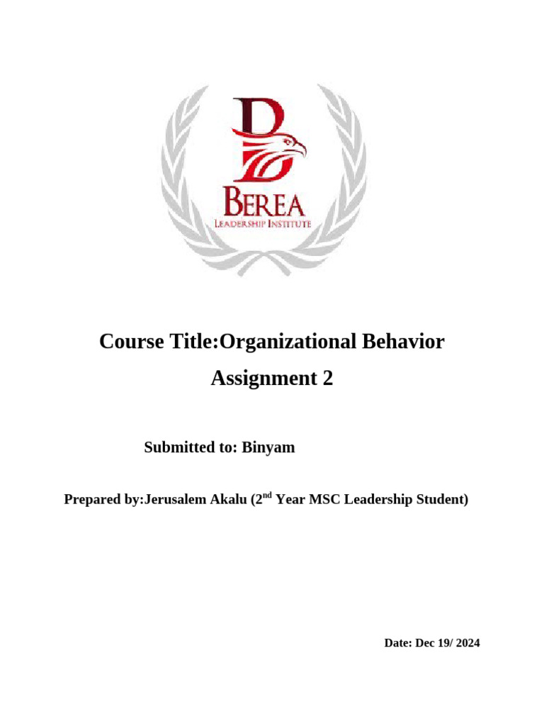 Understanding Organizational Structure And Design Pdf