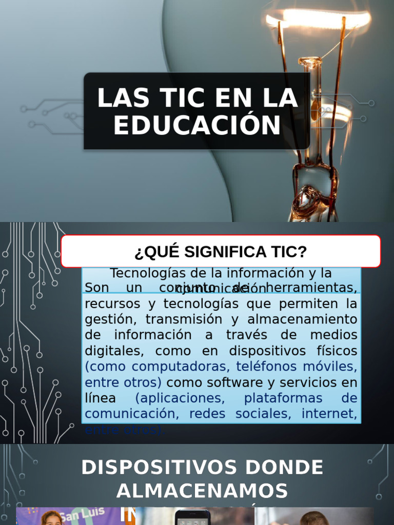 Impacto de las TIC en la Educación | PDF | Tecnología de información y ...
