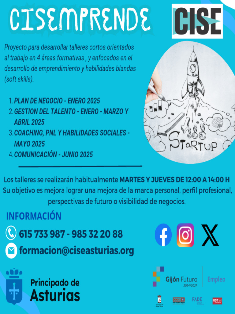 Talleres de Emprendimiento y Habilidades | PDF