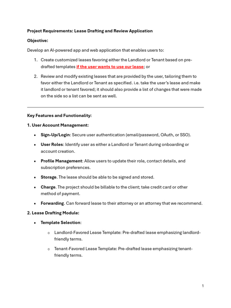 project-requirements-lease-pdf-lease-leasehold-estate