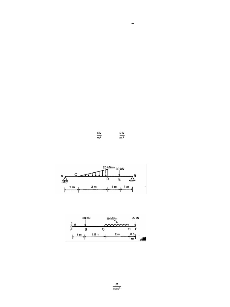 Mechanics of Solids Exam - Summer 2022 | PDF | Bending | Stress (Mechanics)