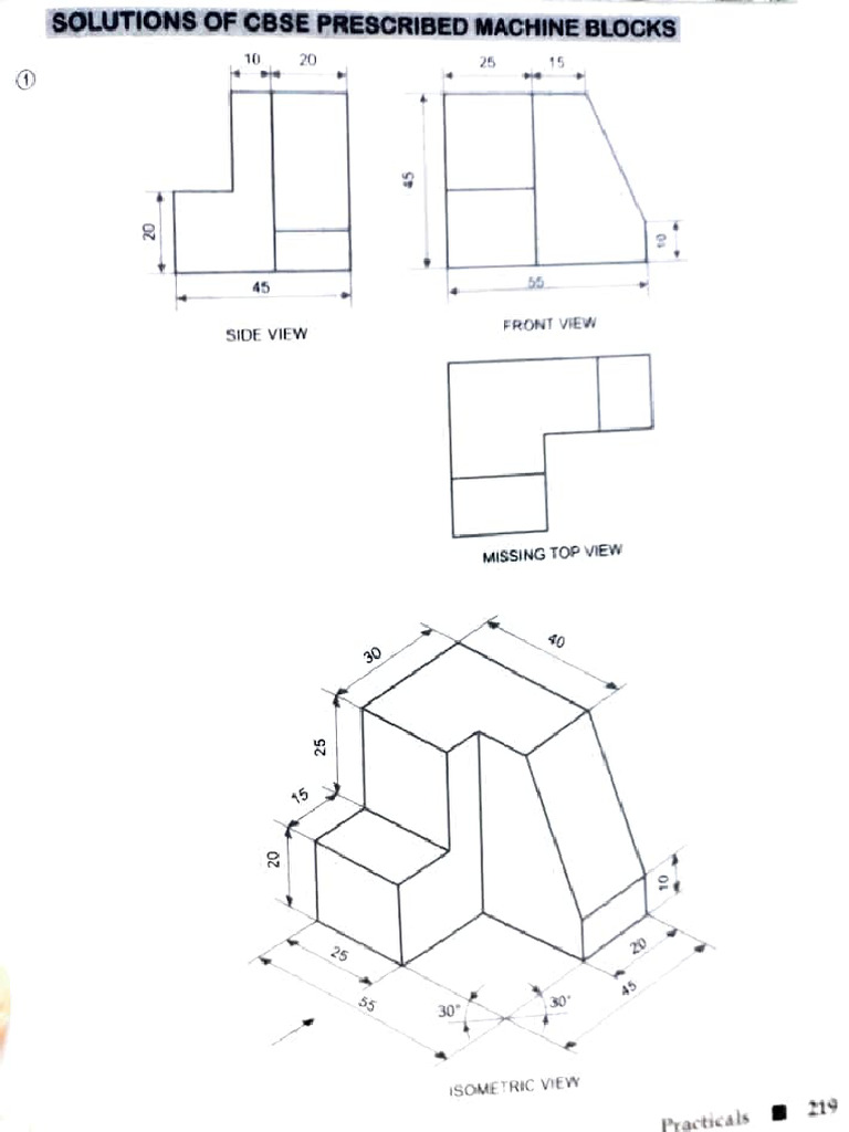 Solutions for Machine Drawing Practices | PDF