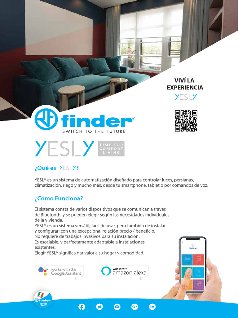 KIT Automatización Persianas YESLY Finder