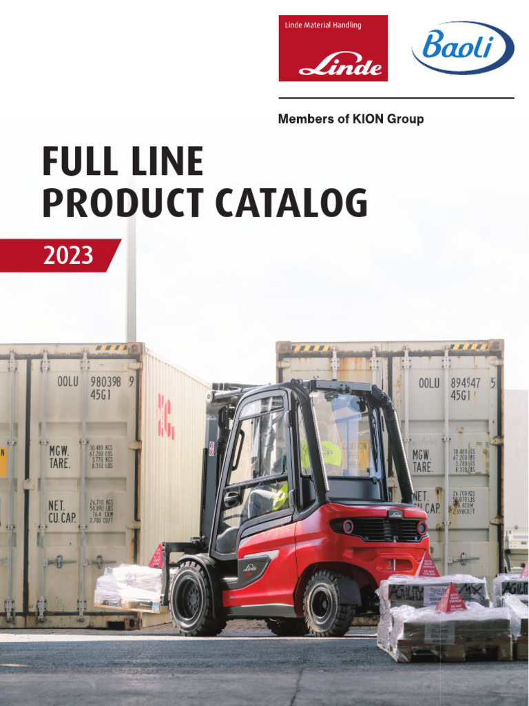 2023 Forklift Product Catalog | PDF | Forklift | Truck