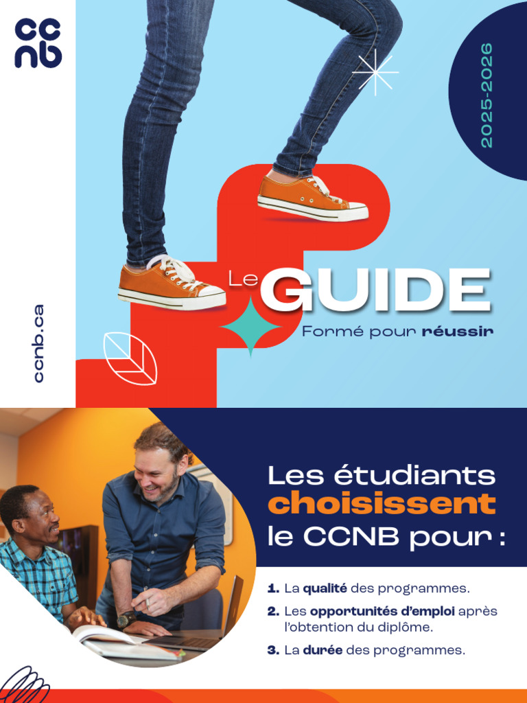 Guide d'Orientation CCNB 2025-2026 | PDF | Canada | Informatique