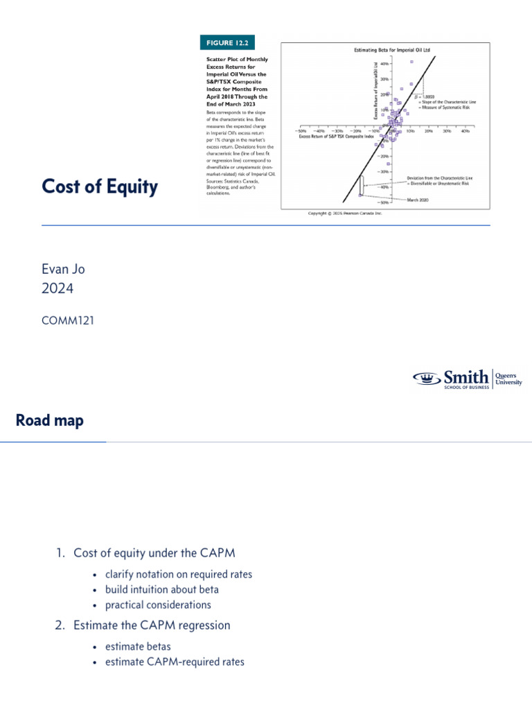 Understanding Cost of Equity via CAPM | PDF | Capital Asset Pricing ...