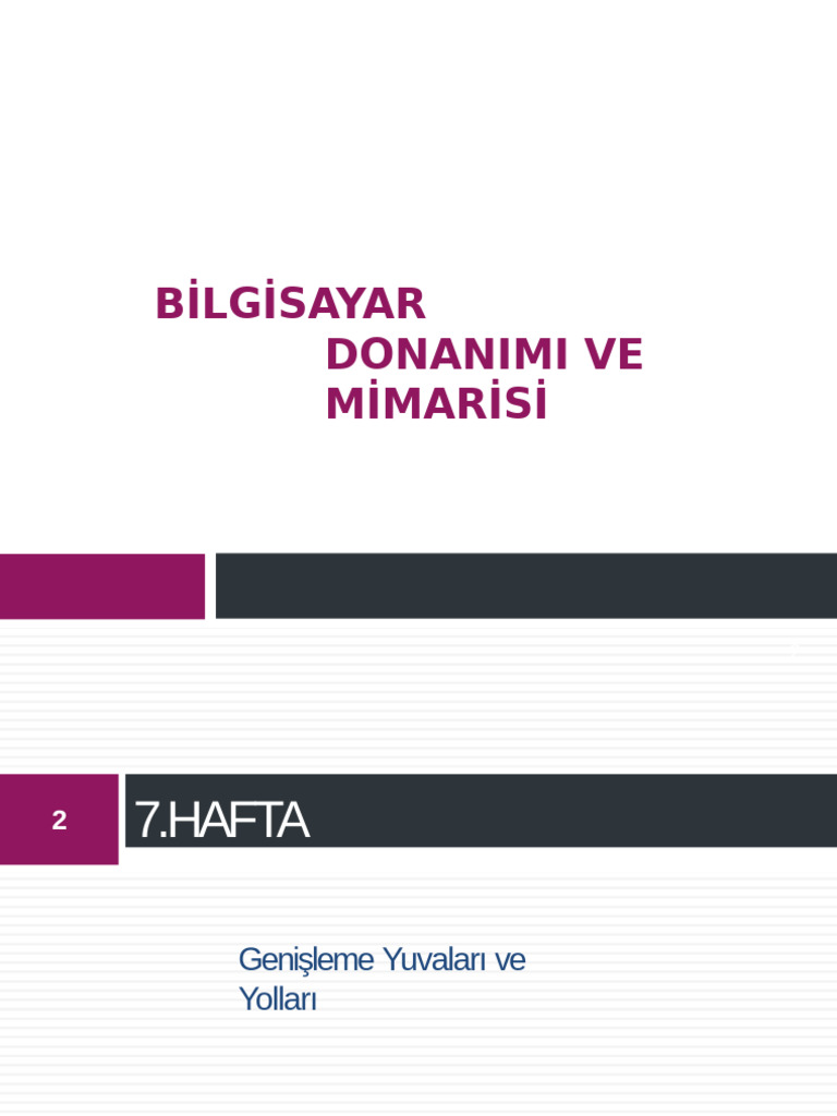7 Hafta | PDF