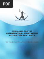 Trustee Acceptance Form J417 | PDF | Trustee | Common Law