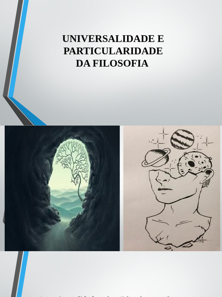 Universalidade e Particularidade na Filosofia | PDF