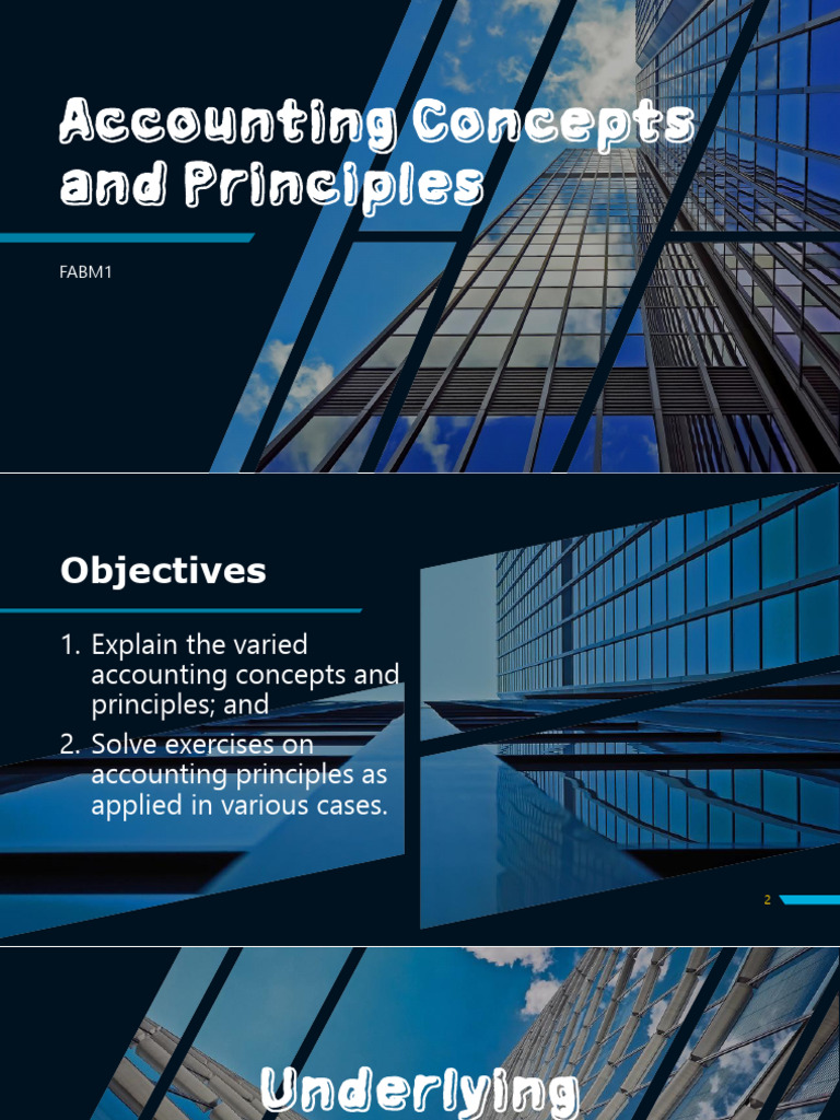 Accounting Concepts Principles | PDF | International Financial ...