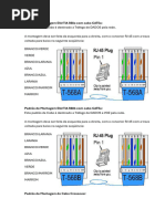 Padrões de Cores para Cabos RJ45 | PDF | Rede de computadores ...