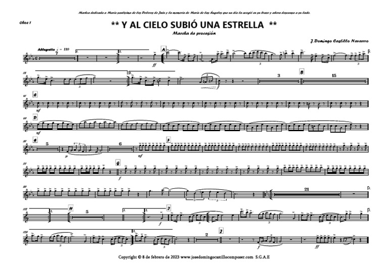 Oboe 1 | PDF