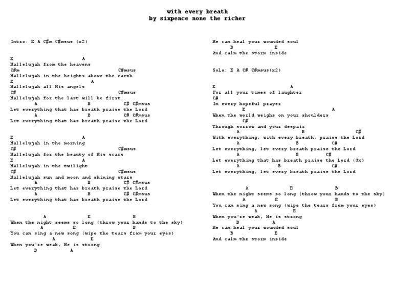 With Every Breath PDF