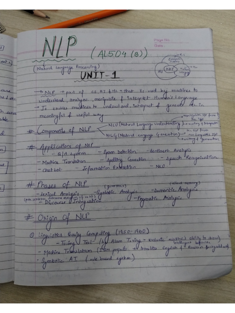 Natural Language Processing Pdf