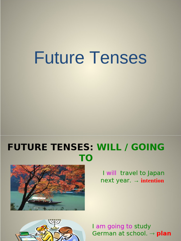 Understanding Future Tenses in English | PDF | Language Mechanics | Grammar
