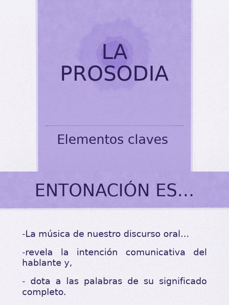 La Prosodia | PDF | Puntuación