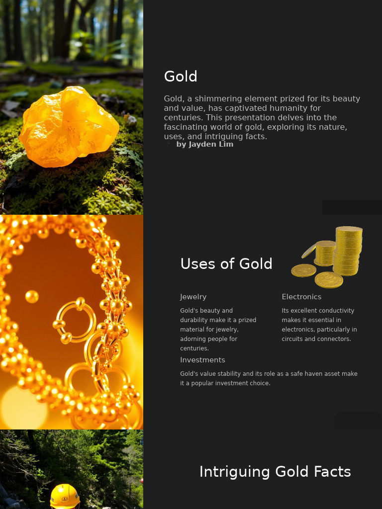 Gold A Precious Element | PDF