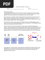 Why Are Cells Small Pre-Lab Handout