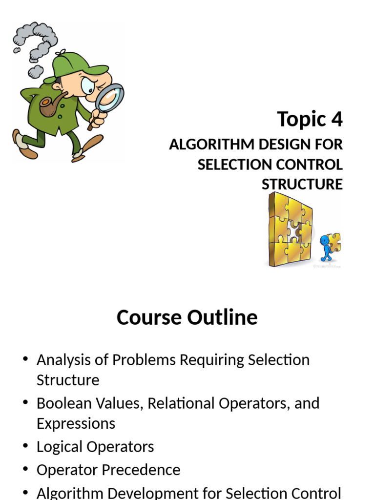 Algorithm Design for Selection Structures | PDF | Mathematics ...