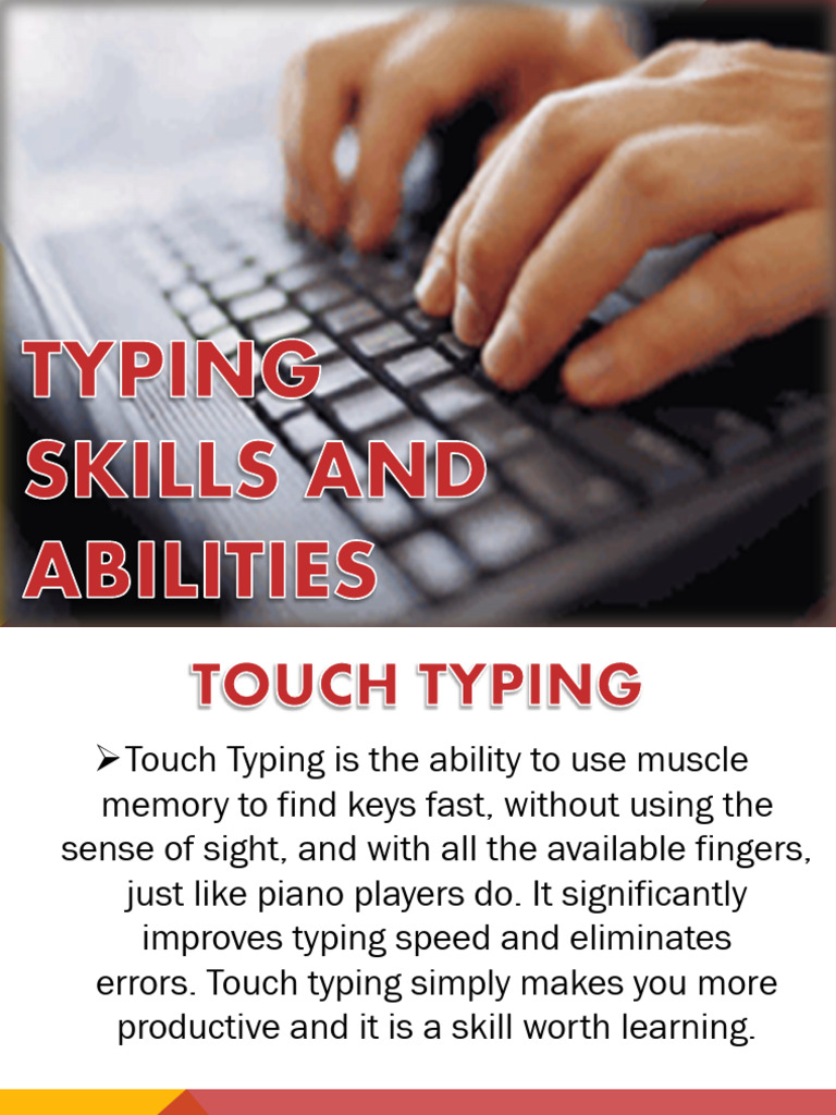 Typing 2 | PDF | Office Work | Text