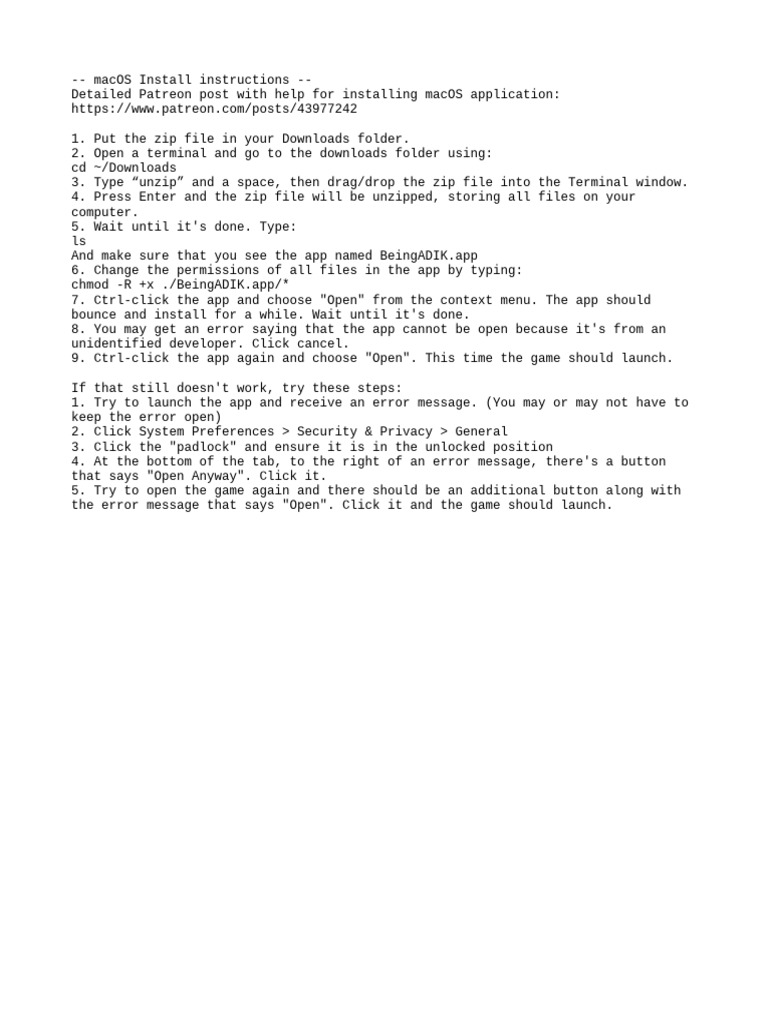 Install BeingADIK on macOS Guide | PDF