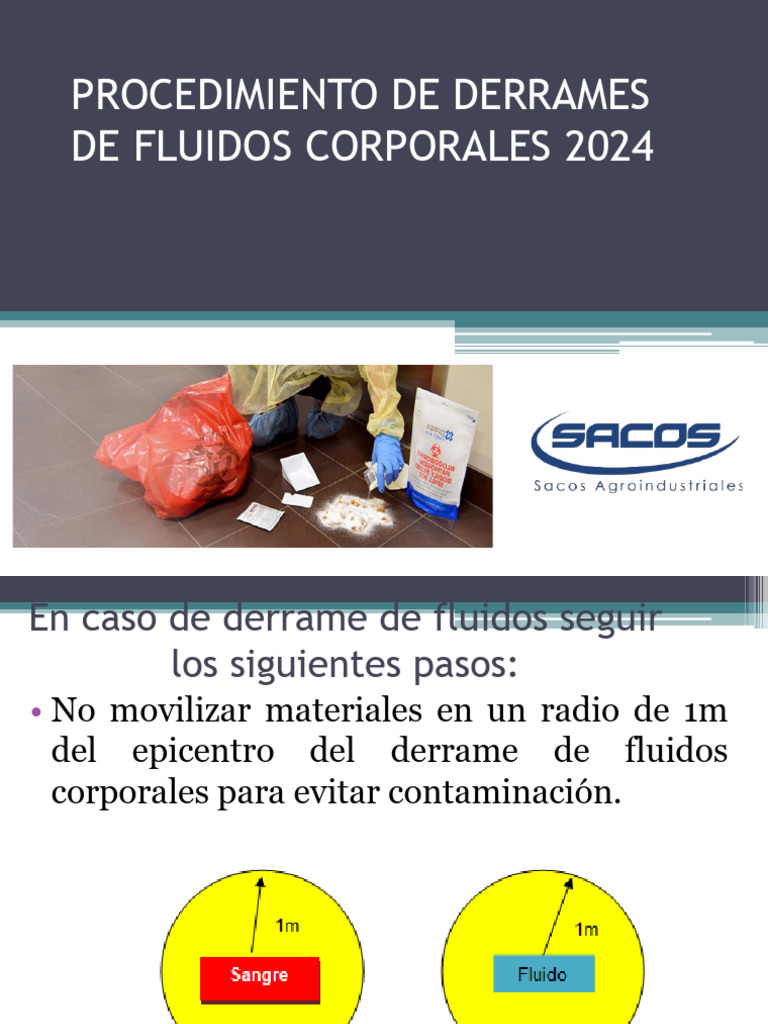Procedimiento para Derrames de Fluidos | PDF | Contaminación