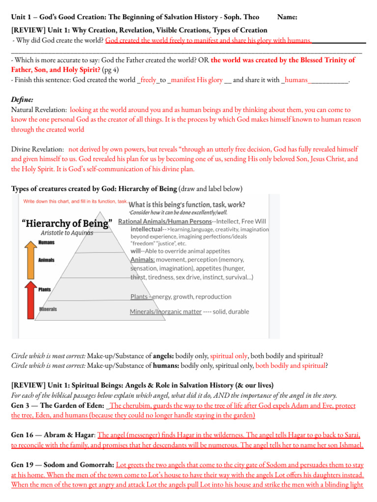 Unit+1+Study+Guide+-+God%27s+Good+Creation+%26+Beginning+of+Salvation ...
