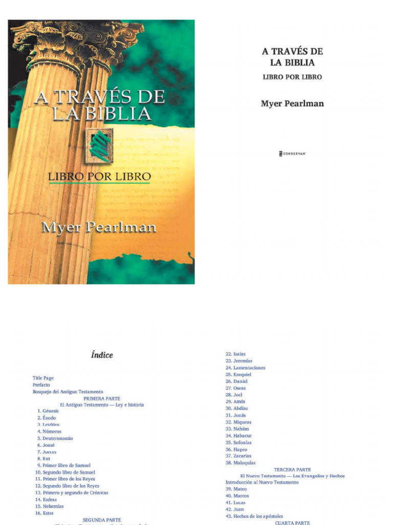 A Traves de La Biblia | PDF