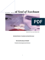 The Good Soul of Szechuan Dramaturgical Portfolio