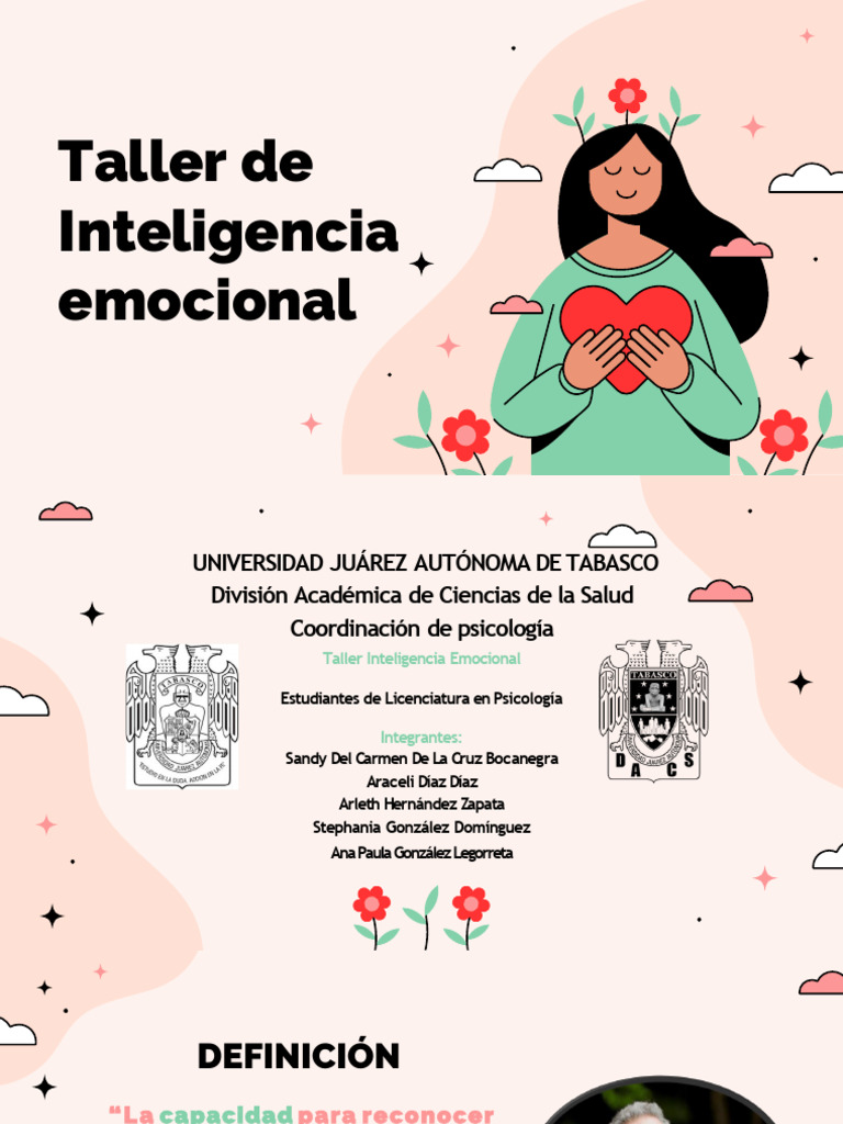 Taller de Inteligencia Emocional en Psicología | PDF | Las emociones ...