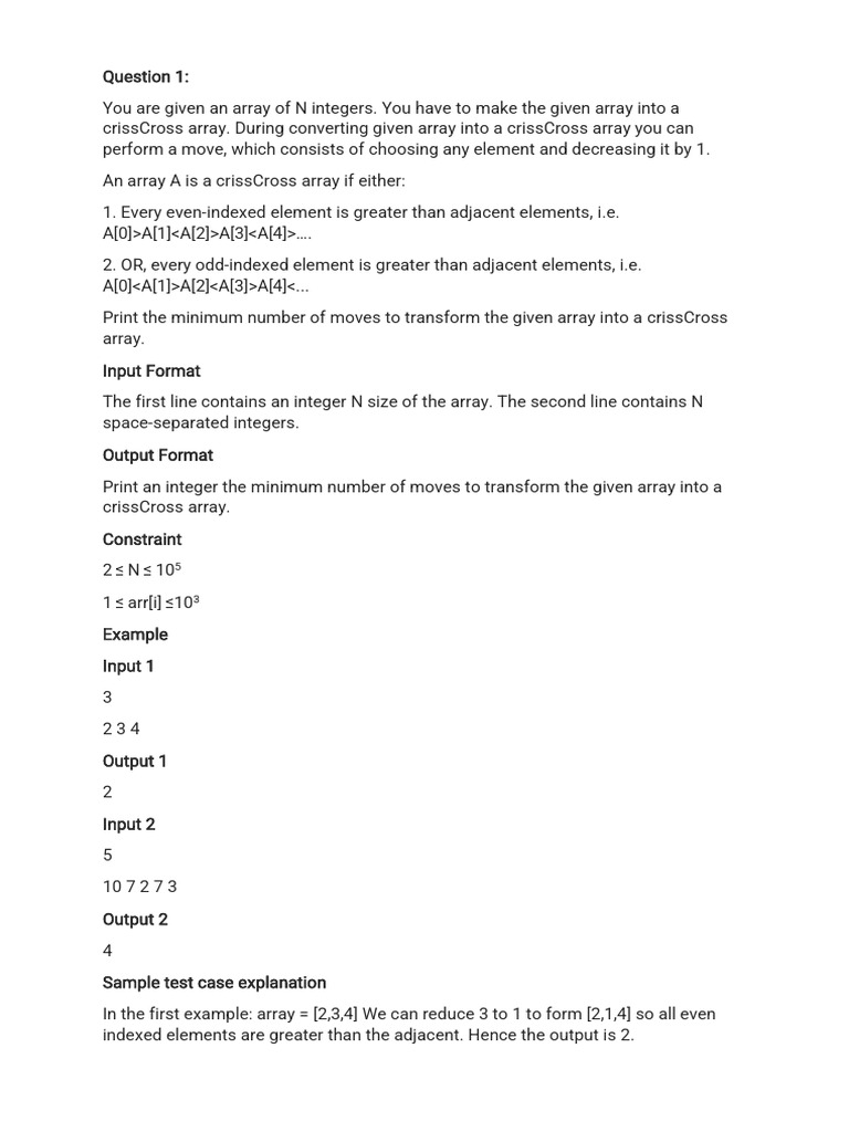 Algorithm Challenges for Coders | PDF | Computer Programming ...