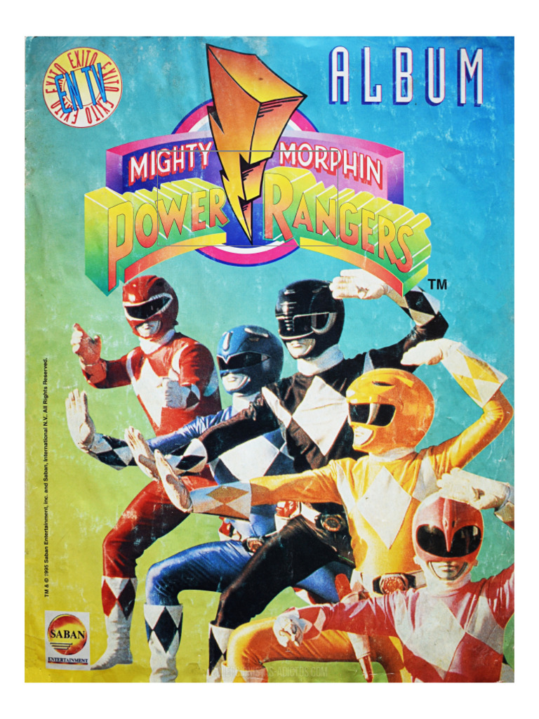 1995 Exito TV, POWER RANGER. 1 Planas | PDF