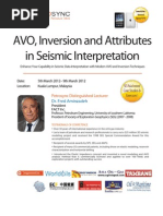 AVO Inversion & Attributes in Seismic Interpretation - Gopi