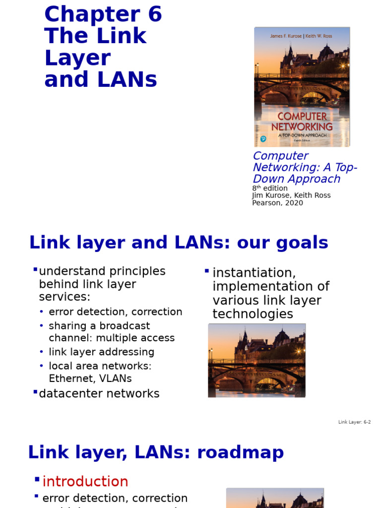 Link Layer and LANs Overview | PDF | Computer Network | Channel Access ...