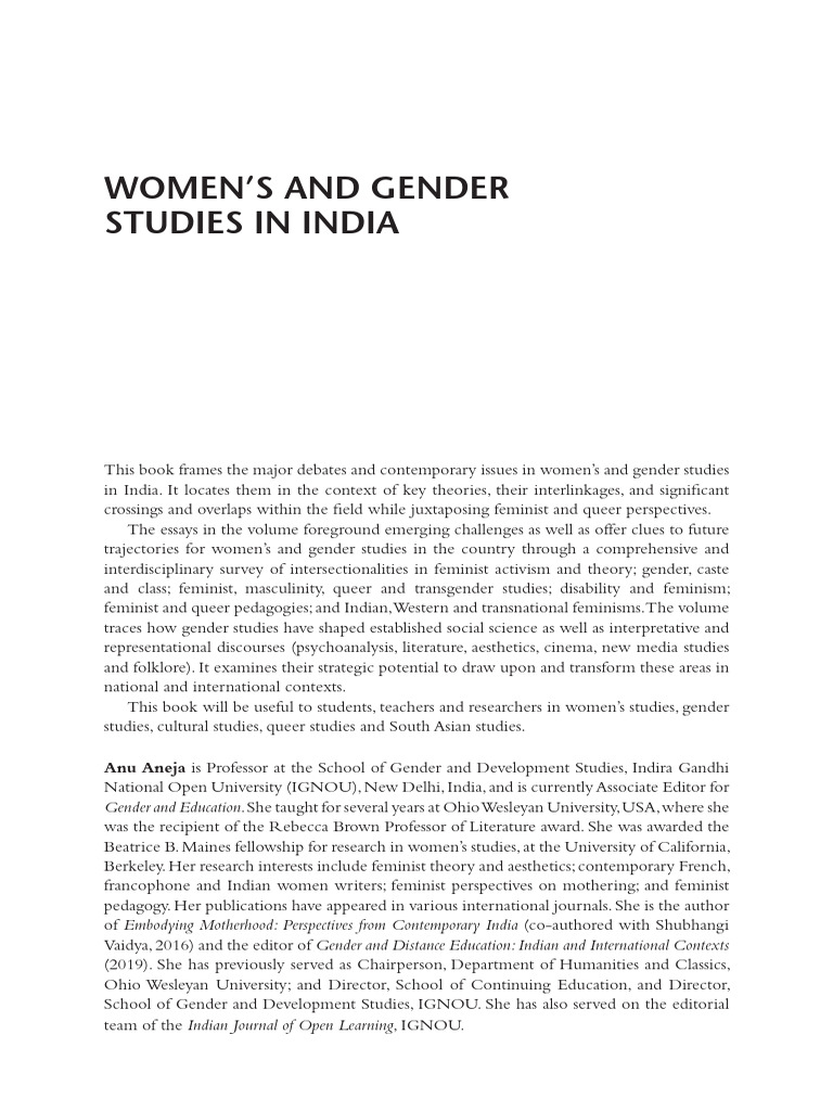 10.4324 9780429025167 Previewpdf | PDF | Feminism | Gender Studies