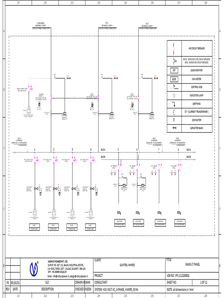 Main Panel | PDF | Alternating Current | Equipment