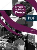 RECOM Initiative !voice 3-2012