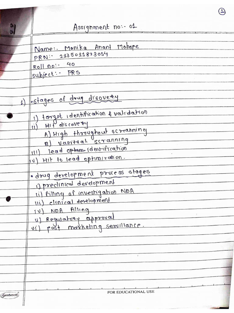 Pharmaceutical Regulatory Science Notes | PDF