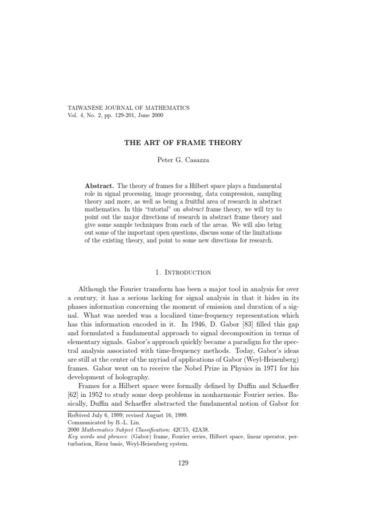 1500407227 | PDF | Basis (Linear Algebra) | Hilbert Space