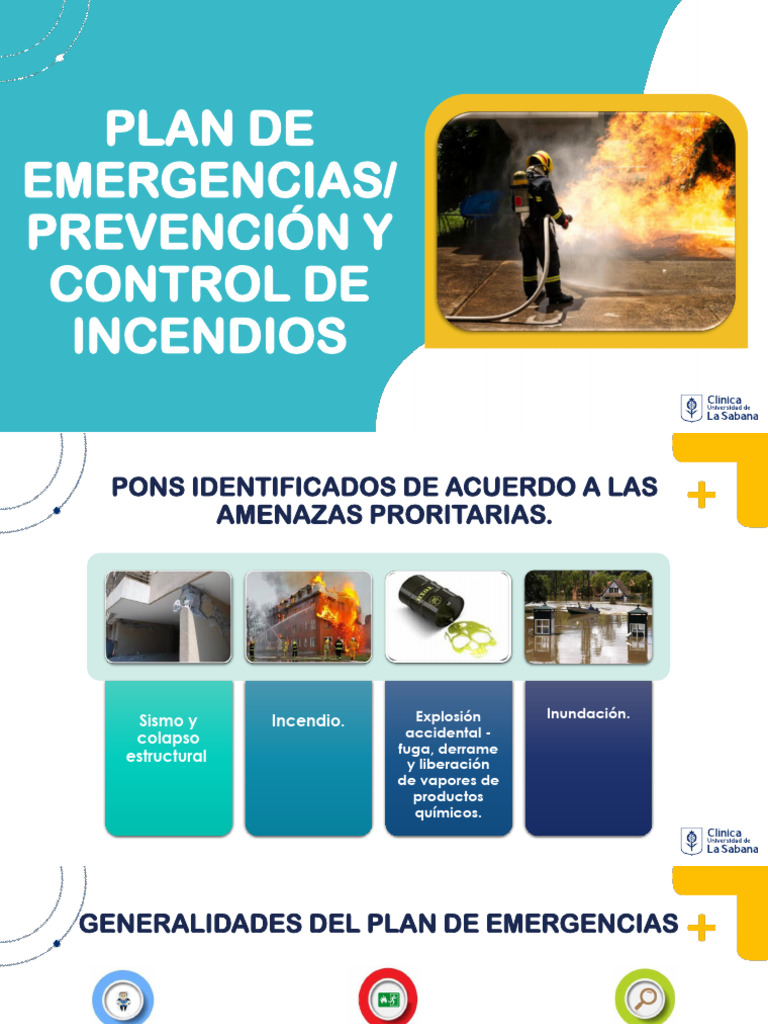 Plan de Emergencias y Control de Incendios | PDF