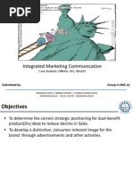 IMC Case Analysis Gillette  Dry  Idea (A)