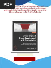 Download ebooks file (Ebook) Unreal Engine 5 Game Development with C++ Scripting: Become a professional game developer and create fully functional, high-quality games by Zhenyu George Li, Dr. E. Wyn Roberts all chapters