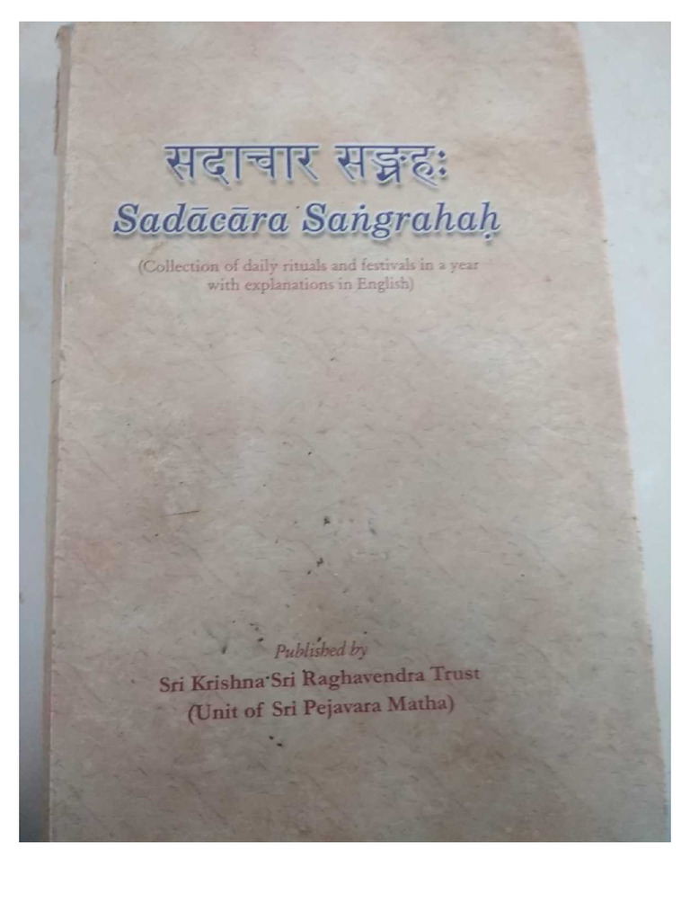 Sandhya Vandana English | PDF